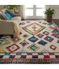 Nourison Home Nomad White NMD02 7ft.10in. x 10ft.6in. Rect. Rug