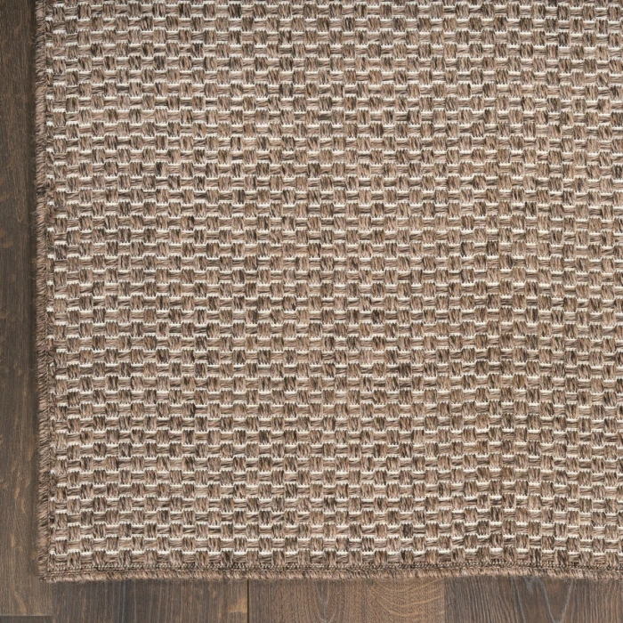 Nourison Tulum Brown TLM03 8 ft. X 10 ft. Rect. Rug