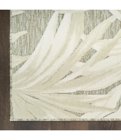 Nourison Aloha Ivory Sage ALH43 5 ft. 3 in. X 7 ft. 5 in. Rect. Rug