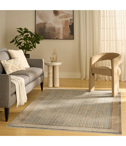 Nourison Nordic Multicolor NRC03 4 ft. X 6 ft. Rect. Rug
