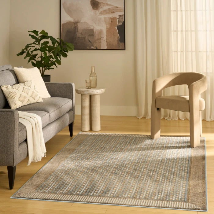 Nourison Nordic Multicolor NRC03 4 ft. X 6 ft. Rect. Rug
