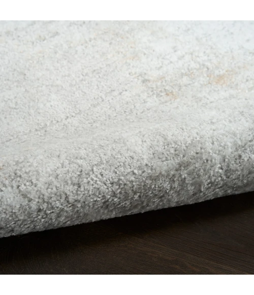 Nourison Dekor Grey DEK07 5 ft. 3 in. X 7 ft. Rect. Rug