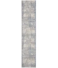 Calvin Klein Rush Area Rug CK950 Ivory Blue