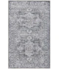 Nicole Curtis Machine Washable Series 1 Ivory Grey SR101 2 ft. X 3 ft. 9 in. Rectangle Rug