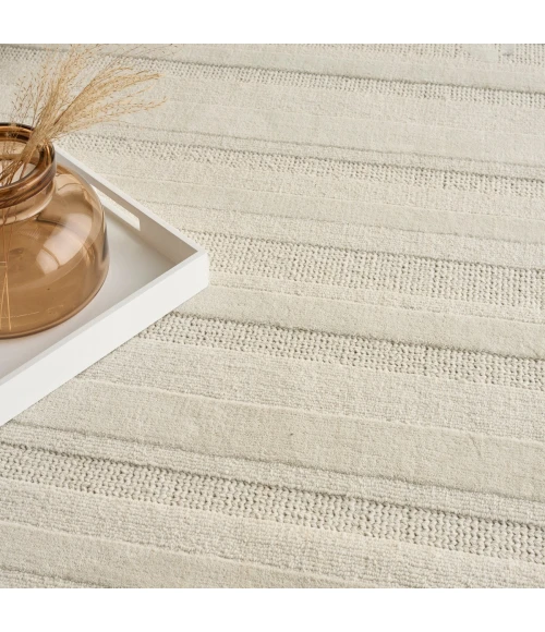 DKNY Pure Multi Weave Ivory MTW01 4 ft. X 6 ft. Rect. Rug