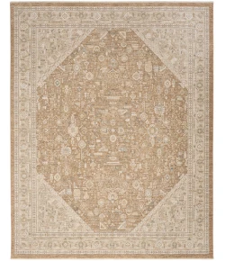 Nourison Home Retreat RET03 Mocha 5 ft. 3 in. X 7 ft. 6 in. Area Rug