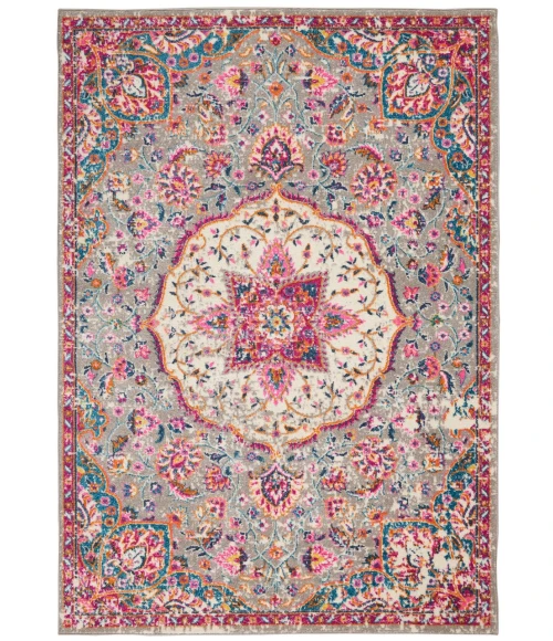 Nourison Passion Area Rug PSN22-Grey/Multi