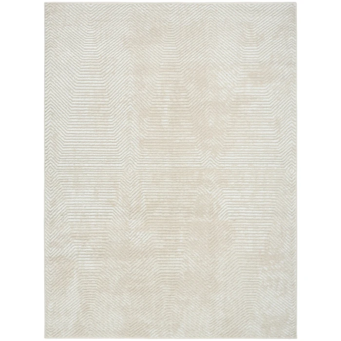 Nourison Dekor Ivory Beige DEK04 4 ft. X 6 ft. Rect. Rug
