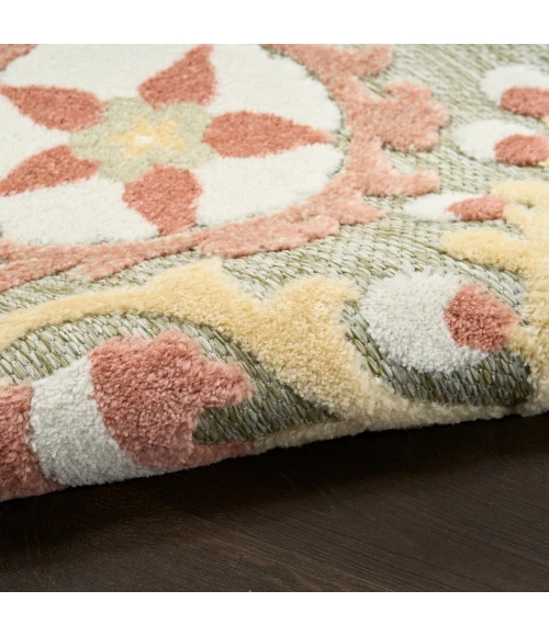 Nourison Aloha Sage Rose ALH17 3 ft. 6 in. X 5 ft. 6 in. Rect. Rug