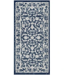 Nourison Home Dekor DEK09 Slate/Ivory 2 ft. X 4 ft. Area Rug