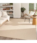 Nourison Courtyard Natural COU01 9 ft. X 12 ft. Rect. Rug