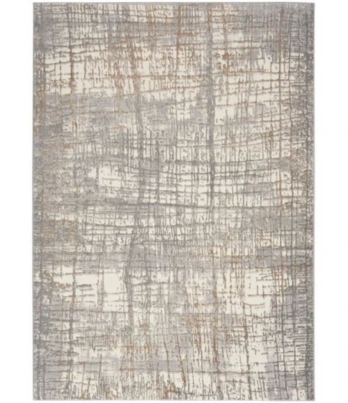 Calvin Klein Rush Area Rug CK950 Ivory/Grey