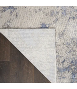 Nourison Home Silky Textures Blue SLY04 3ft.11in. x 5ft.11in. Rect. Rug