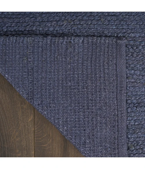 Nourison Home Natural Jute Blue NJT01 2ft. x 6ft. Rect. Rug