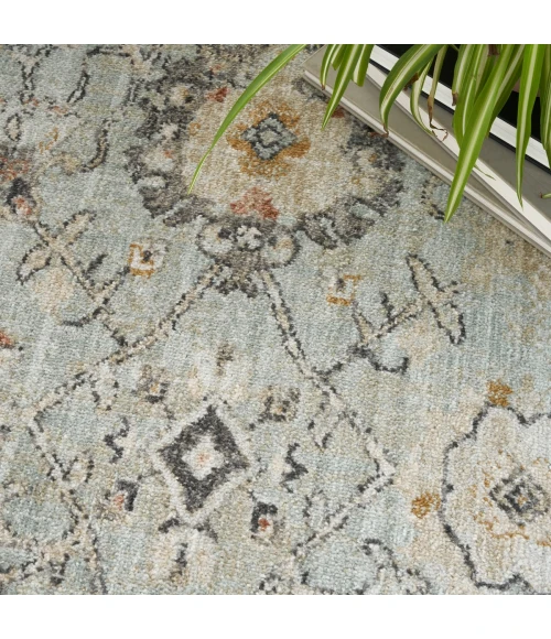 Nourison Oushak Home Mint OUS01 6 ft. X 9 ft. Rect. Rug