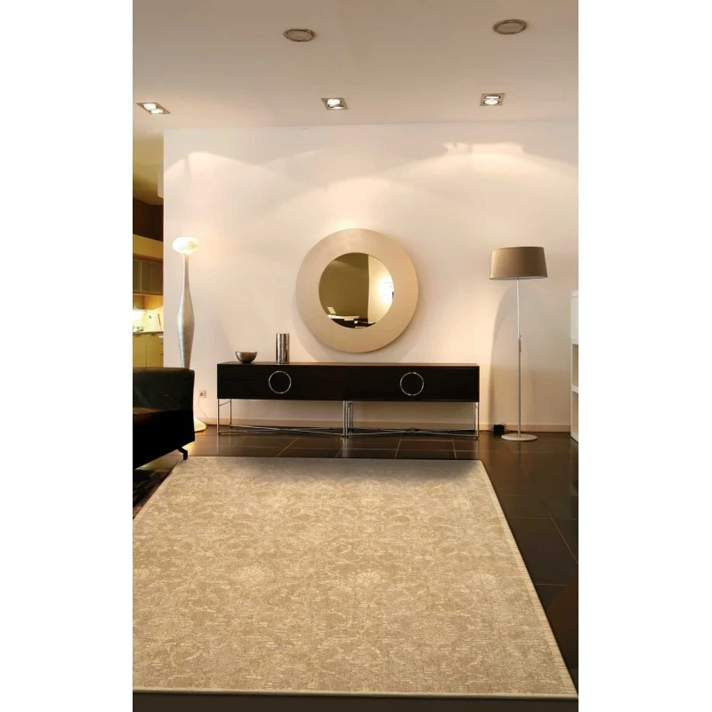 Nourison Silk Elements Area Rug SKE03-Sand