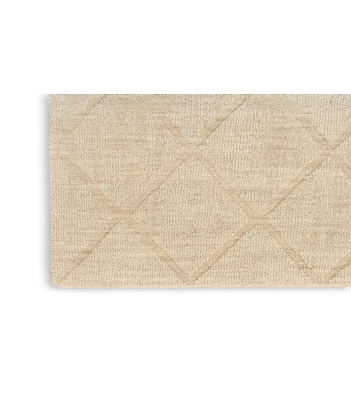 Nourison Wool Haven Beige WOH01 5 ft. 3 in. X 7 ft. 3 in. Rectangle Rug