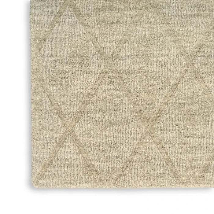 Nourison Wool Haven Sage WOH01 2 ft. X 6 ft. Rect. Rug