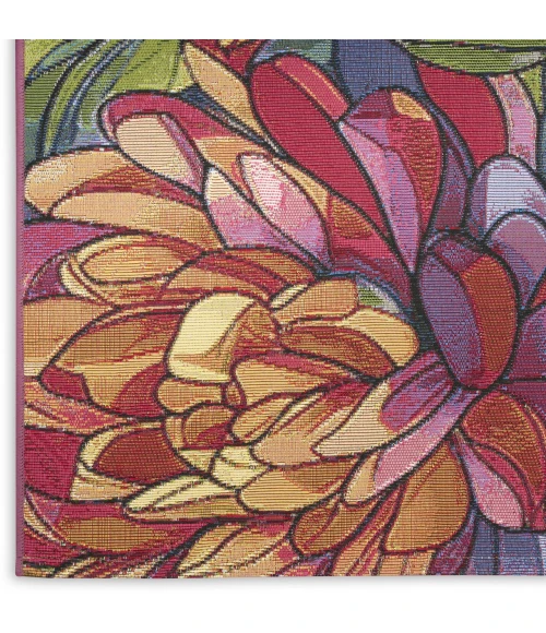 Nourison Home Color Splash Multicolored CSP06 7ft.10in. x 9ft.10in. Rect. Rug
