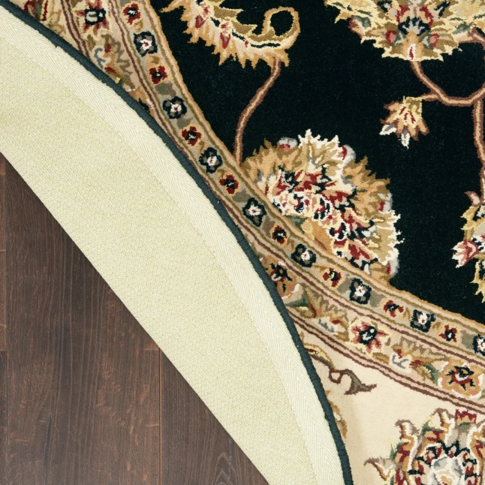 Nourison 2000 Round Area Rug 2022-Black