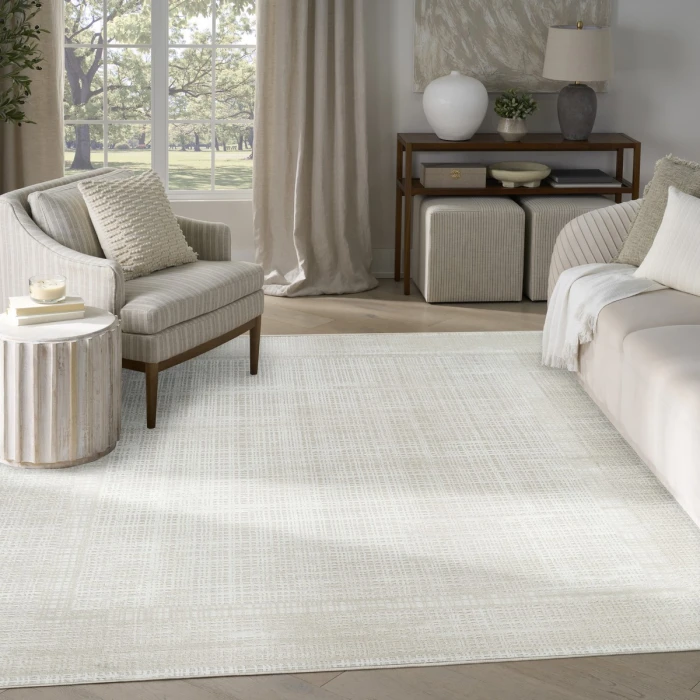 Nourison Dekor Beige DEK06 7 ft. 10 in. X 9 ft. 10 in. Rect. Rug