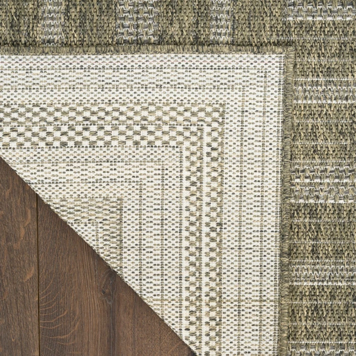 Nourison Tulum Olive TLM04 2 ft. 2 in. X 8 ft. Rect. Rug