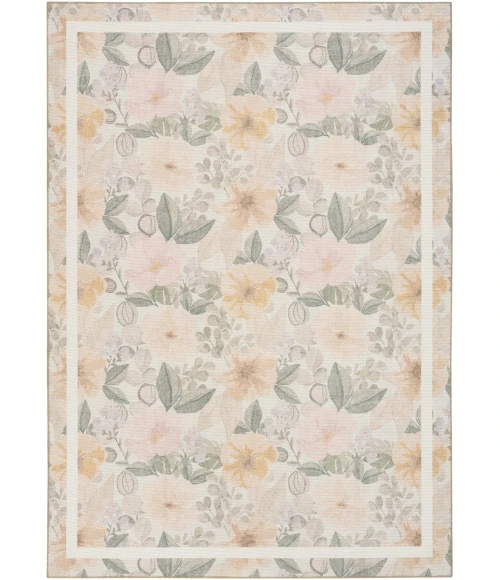 Nourison Home Botanical Washables Beige BOT01 4ft. x 6ft. Rect. Rug