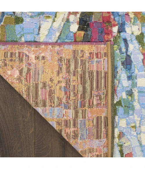 Nourison Home Color Splash Multicolored CSP02 7ft.10in. x 9ft.10in. Rect. Rug