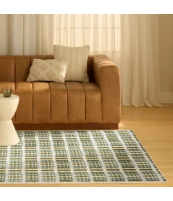 Nourison Home Nordic NRC08 Blue Green 5 ft. X 7 ft. Area Rug
