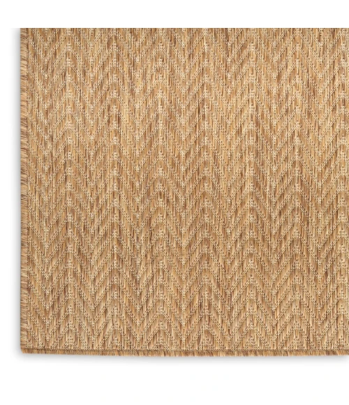 Nourison Horizon Indoor/Outdoor Natural HOZ02 2 ft. 2 in. X 8 ft. Rect. Rug