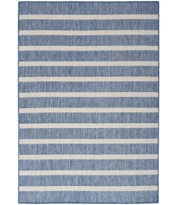 Nourison Home Positano POS03 Navy Ivory 6 ft. X 9 ft. Area Rug