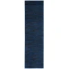 Nourison Home Nourison Essentials NRE01 Midnight Blue 2 ft. 2 in. X 10 ft. Area Rug