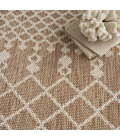 Nourison Positano Jute POS02 8ft. Square Rug