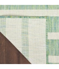 Nourison Positano Blue Green Ivory POS03 2 ft. X 6 ft. Rect. Rug
