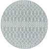 Nourison Positano Aqua POS02 10ft. Round Rug