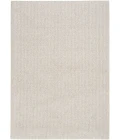 Nourison Natural Texture Ivory Beige NTX01 6 ft. X 9 ft. Rect. Rug