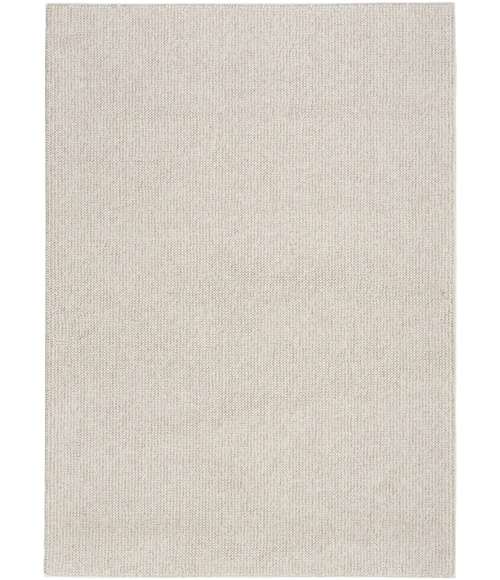Nourison Natural Texture Ivory Beige NTX01 6 ft. X 9 ft. Rect. Rug