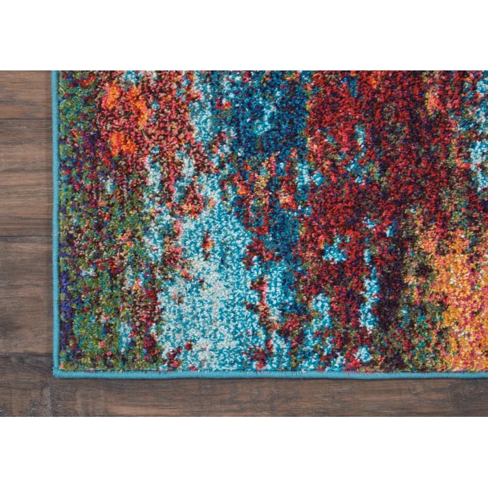Nourison Celestial Runner Area Rug CES08-Atlantic