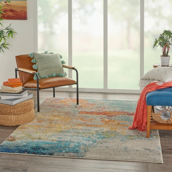 Nourison Celestial Area Rug CES02-Sealife