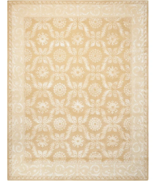 Nourison Home Symphony Gold SYM08 7ft.6in. x 9ft.6in. Rect. Rug