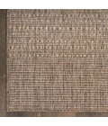 Nourison Tulum Brown TLM01 2 ft. 2 in. X 10 ft. Rect. Rug