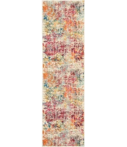 Nourison Home Celestial CES13 Pink Multicolor 2 ft. 2 in. X 7 ft. 6 in. Area Rug