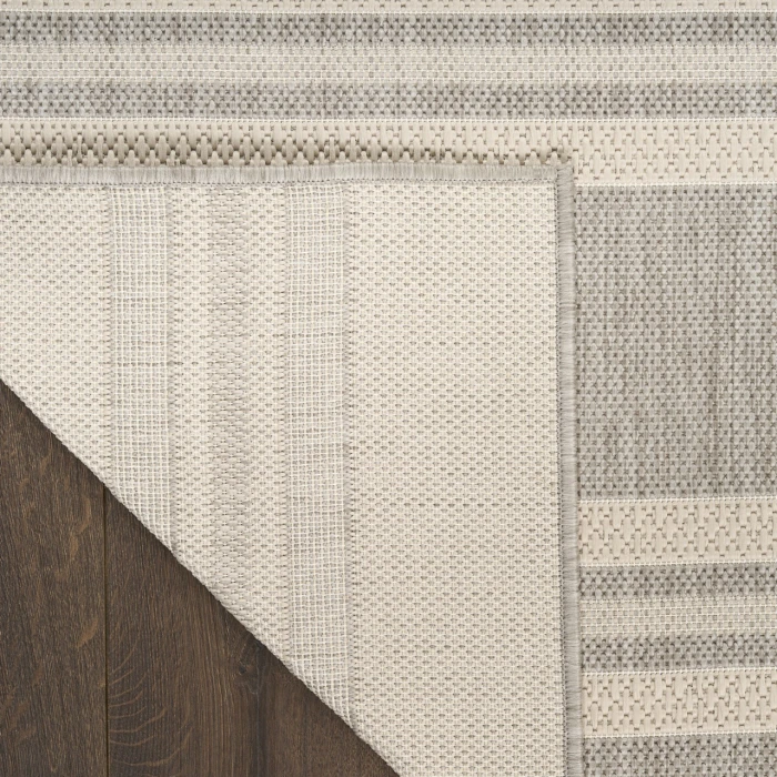Nourison Home Horizon Indoor/Outdoor Grey HOZ05 10ft. x 14ft. Rect. Rug