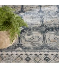 Nourison Dekor Grey Navy DEK01 7 ft. 10 in. X 9 ft. 10 in. Rect. Rug