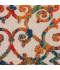 Nourison Aloha Round Area Rug ALH21-Multicolor