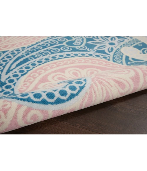 Nourison Home Jubilant Blue JUB13 6ft. x 9ft. Rect. Rug
