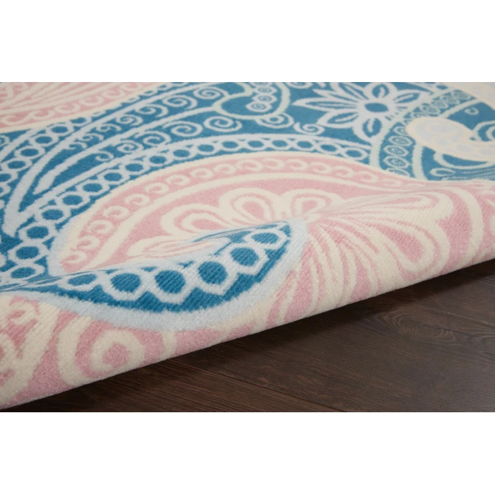 Nourison Home Jubilant Blue JUB13 6ft. x 9ft. Rect. Rug