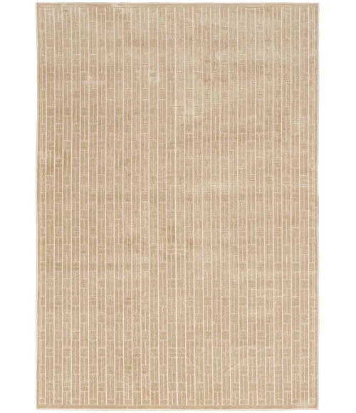 Nourison Washable Charm Beige Ivory WCH02 4 ft. X 6 ft. Rect. Rug
