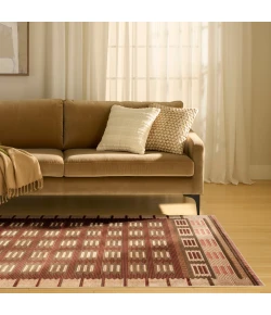 Nourison Home Nordic NRC16 Rust 4 ft. X 6 ft. Area Rug