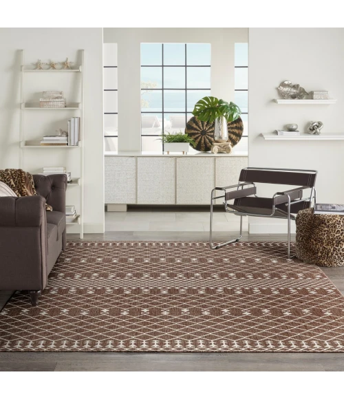 Nourison Positano Natural POS02 8 ft. X 10 ft. Rect. Rug